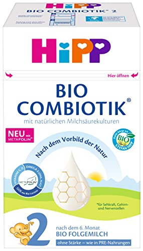 HiPP Bio Milchnahrung 2 BIO Combiotik ohne Stärke von HiPP