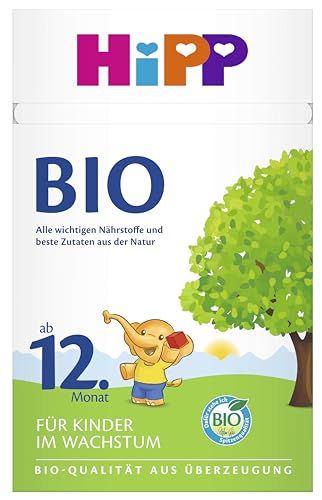 HiPP Bio Milchnahrung Kindermilch, 4er Pack (4 x 600g) von HiPP