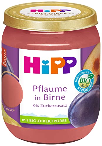 HiPP Bio Pflaume in Birne, 160 g von HiPP