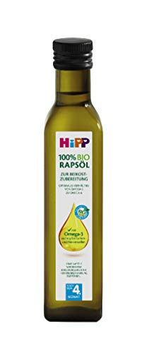 HiPP Bio Rapsöl 250ml, 6er Pack (6 x 250 g) von HiPP