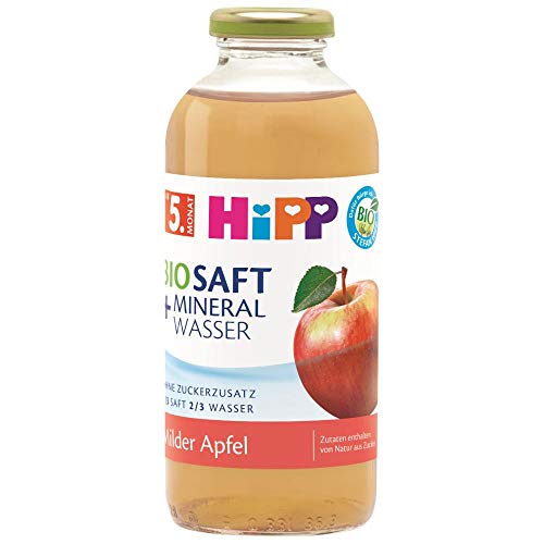 HiPP Bio-Saft + Mineralwasser Milder Apfel, 500 ml von HiPP