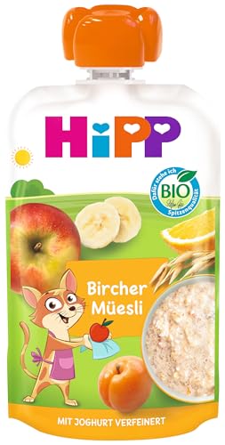 HiPP Bio für Kinder HiPPiS mit Vollkorn Bircher Müesli - Kathie Katze, 100g; 6er Pack (6x100g) von HiPP