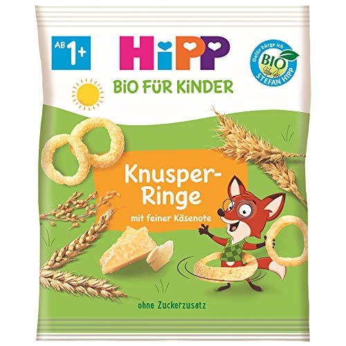 HiPP Bio für Kinder Knabberprodukte Knusper-Ringe, 25g von HiPP