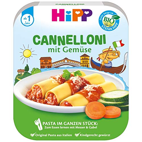 HiPP Cannelloni mit Gemüse, 6er Pack (6 x 250 g) von HiPP