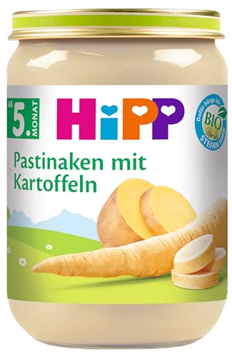 HiPP Pastinaken mit Kartoffeln Bio, 6er Pack (6 x 190 g) von HiPP