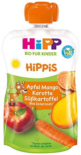 Hipp Apfel Mango Süßkartoffel Karotte - Bennie Bock, 100 g von HiPP