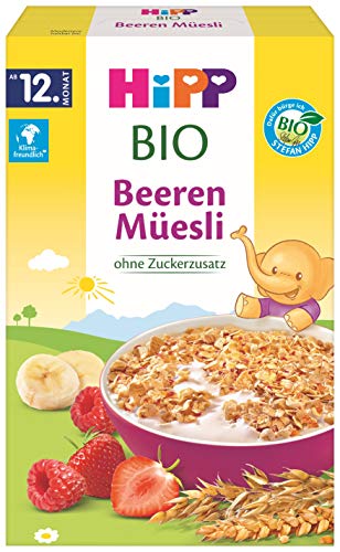 Hipp Bio-Beeren-Müesli, 6er Pack (6 x 200 g) von HiPP