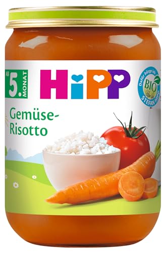 Hipp Bio Gemüse Gemüse-Risotto, 6er Pack (6 x 190 g) 4130-01 von HiPP