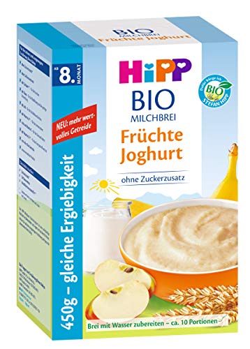 Hipp Bio-Milchbrei Früchte Joghurt, 3er Pack (3 x 450g) von HiPP