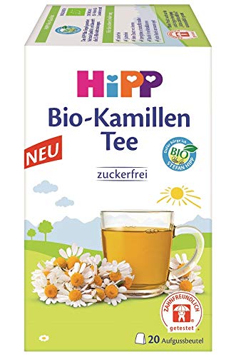 Hipp Bio Teegetränke Bio-Kamillen-Tee, 6er Pack (6 x 30 g) von HiPP