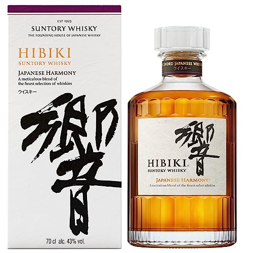 Hibiki Japanese Harmony | Suntory Whisky | mit Geschenkverpackung | sanfter langanhaltender Nachgeschmack | 43% Vol | 700 ml von Suntory