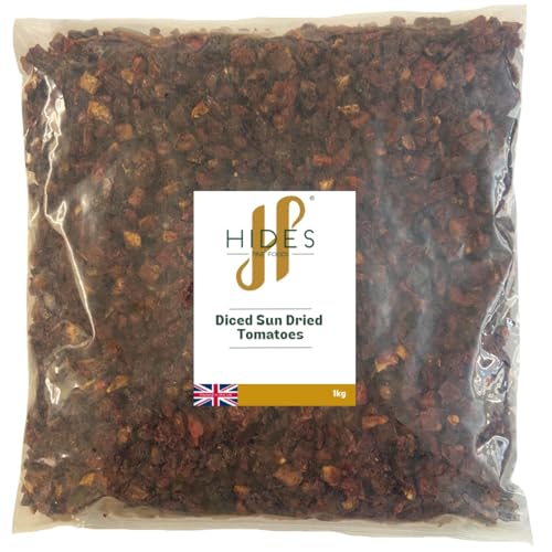 Sonnengetrocknete Tomaten gewürfelt, 1 kg von Hides Fine Foods