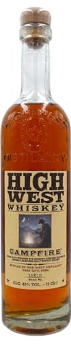 High West Campfire Whiskey 0,7l in Holzbox mit 2 Gläsern von High West Distillery