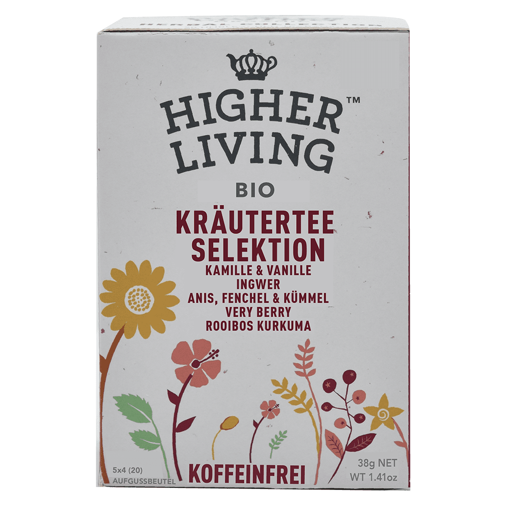 Bio Kräutertee Selektion von Higher Living