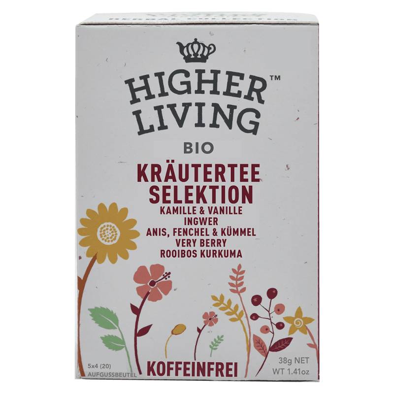 Bio Kräutertee Selektion von Higher Living