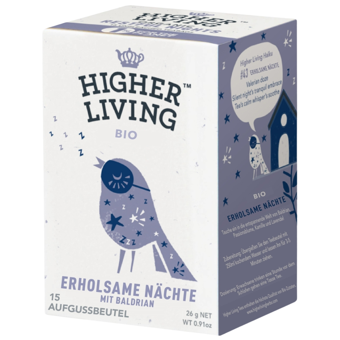 Bio Tee Erholsame Nächte 15 Btl. von Higher Living