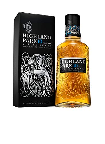 Highland Park 10 Jahre Single Malt Scotch Whisky (1 x 0.35 l) von Highland Park