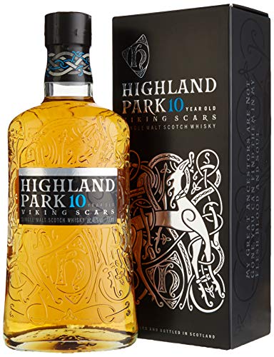 Highland Park 10 Years Old mit Geschenkverpackung Whisky (1 x 0.7 l) von Highland Park