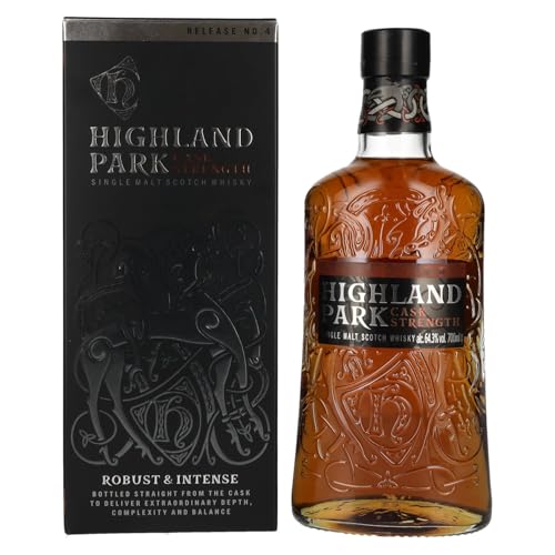 Highland Park CASK STRENGTH Single Malt Scotch Whisky Release No. 4 64,3% Vol. 0,7l in Geschenkbox von Highland Park