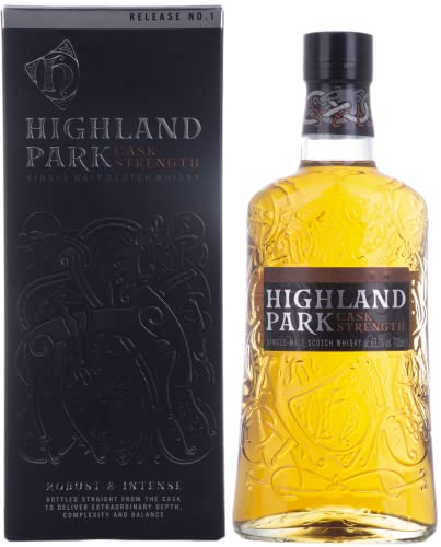 Highland Park CASK STRENGTH Single Malt Scotch Whisky Release 1 63,3% Volume 0,7l in Geschenkbox Whisky von Highland Park