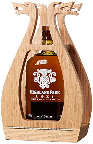 Highland Park Loki 15 Years Old Valhalla Collection mit Geschenkverpackung Whisky (1 x 0.7 l) von Highland Park