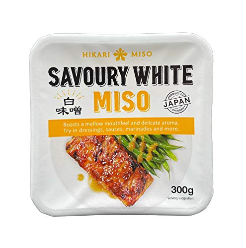 Hikari Miso Savoury White Miso Paste, weiße Miso-Paste aus Japan, 300 g von Hikari Miso