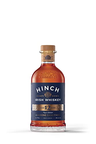 Hinch Irish Whiskey aged 12 years Amarone Finish 46% vol. in Geschenkpackung (0.7l) von Hinch Distillery