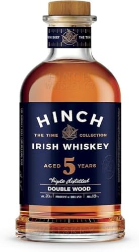 Hinch Distillery Double Wood 5yo 43Prozent vol Irish Whiskey Blend Blended Whisky (1 x 0.7 l) von Hinch Distillery