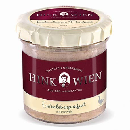 Hink Entenlebermousse mit Portwein 130g von Hink Pasteten Manufaktur