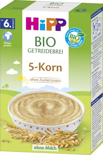 Hipp Bio Getreidebrei 5-Korn von Hipp