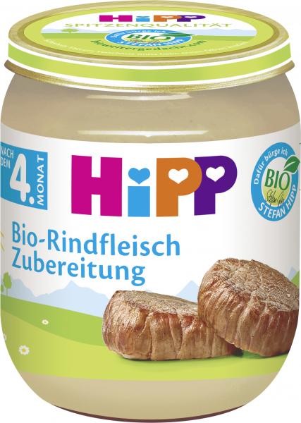 Hipp Bio-Rindfleisch Zubereitung von Hipp