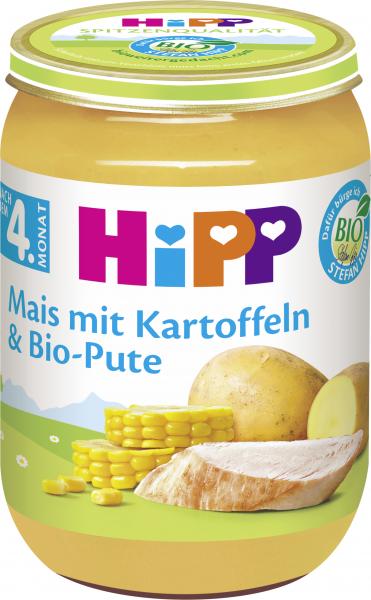 Hipp Mais mit Kartoffeln & Bio-Pute von Hipp