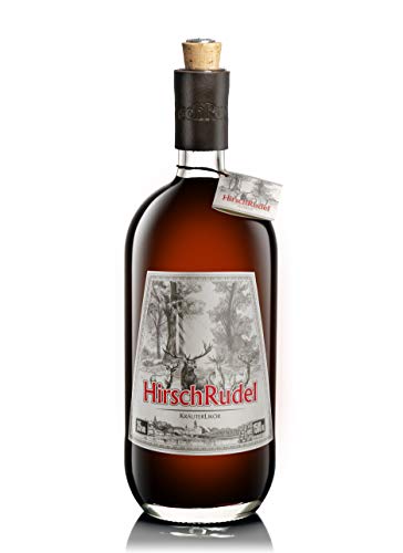 Hirschrudel Magnum Premium Kräuterlikör aus Deutschland Magnumflasche Handcrafted Aus 31 Wildkräutern 35% 1,5l von Hirschrudel