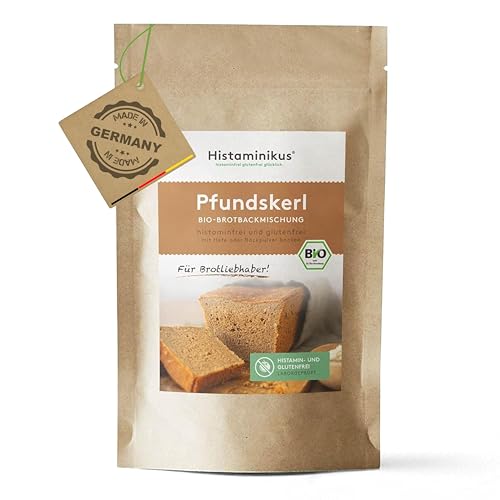 Bio-Pfundskerl dunkle Brotbackmischung | histaminfrei, glutenfrei | hergestellt in DE von Histaminikus