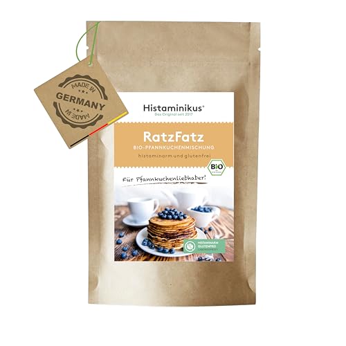 Bio-RatzFatz Pfannkuchen Mischung | histaminarm, glutenfrei | hergestellt in DE von Histaminikus