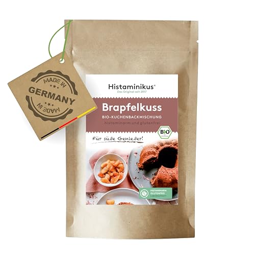 Histaminikus Brapfelkuss - Kuchen Backmischung - glutenfreies Backen - Backen ohne Histamin - Kuchenbackmischung - histaminarmer Kuchen ohne Hefe, vegan & glutenfrei - Made in Germany von Histaminikus