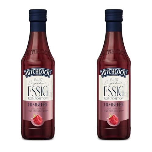 Hitchcock Fruchtessig Himbeere 250ml (Packung mit 2) von Hitchcock