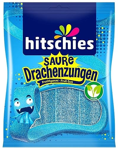 Hitschies Fruchtgummi, Saure Drachenzungen, 125 g von Hitschler