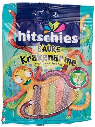 Hitschies Saure Krakenarme Fruchgummi, 125 g von Hitschler