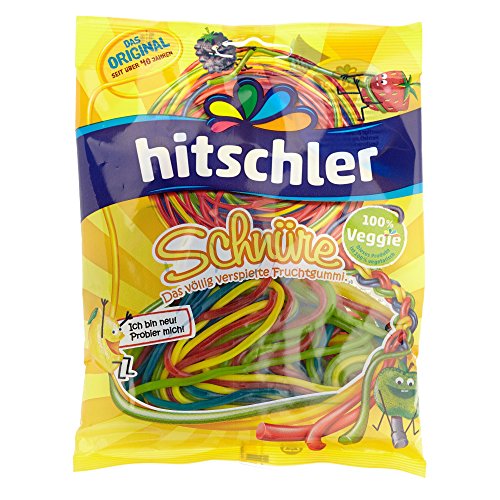 Hitschler Fruchtgummi-Schnüre 4 Farben, 125g von Hitschler