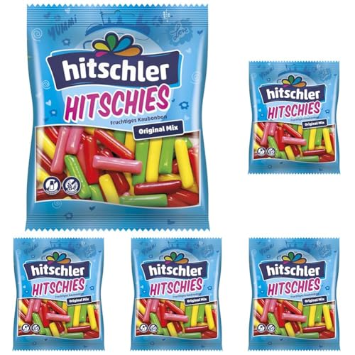 Hitschler Hitschies Kaubonbon Original Mix, 150 g (Packung mit 5) von Hitschler