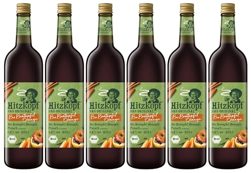 Hitzkopf BIO Bratapfel-Orangen-Glühwein 6 x 750ml von Hitzkopf