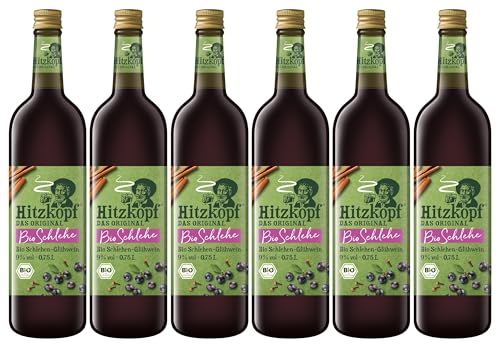 Hitzkopf BIO Schlehen-Glühwein 6 x 750ml von Hitzkopf