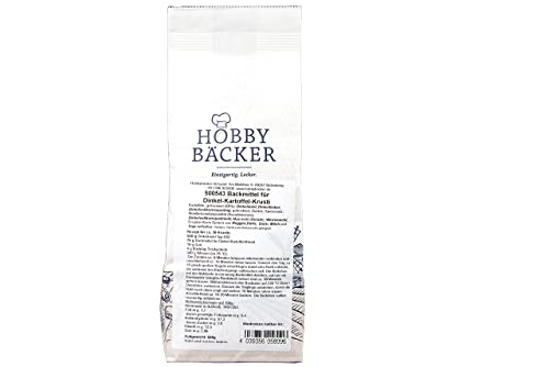 Hobbybäcker Backmittel (500 g), für leckere und knusprige Dinkel-Kartoffel-Krusti von Hobby BÄCKER