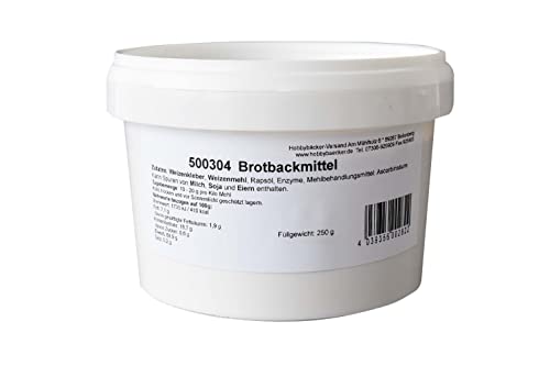 Hobbybäcker - Backmittel für Brot (250 g) - Brotbackmittel in der Dose ist besonders ergiebig von Hobby BÄCKER