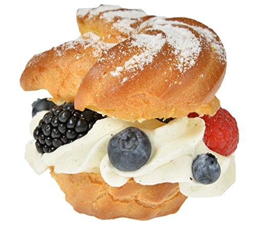 Hobbybäcker Brandteig-Backmischung (400 g), Fertigmischung für Windbeutel, Eclairs, Krapfen uvm., Einfache Zubereitung von Hobby BÄCKER