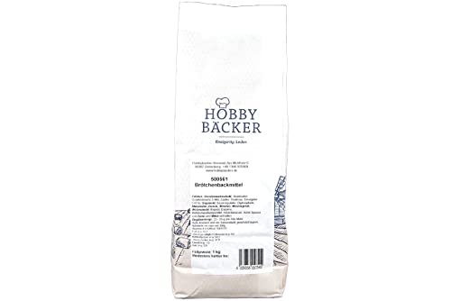 Hobbybäcker - Brötchenbackmittel, 1kg - Backmittel für Brötchen (Enzyme) ist besonders ergiebig von Hobby BÄCKER