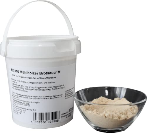 Hobbybäcker - Brotsauer M (400 g) - Sauerteigpulver für selbstgebackenes Roggenbrot von Hobby BÄCKER