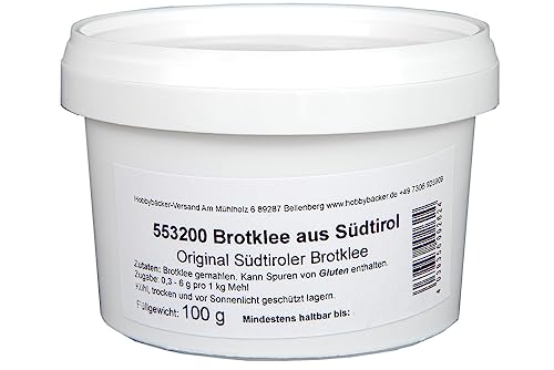 Hobbybäcker Südtiroler Brotklee (100 g), Gemahlenes Brotgewürz für Vinschgauer & Schüttelbrot von Hobby BÄCKER