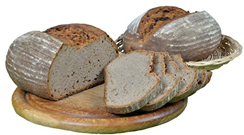 Hobbybäcker Weizen-Brotmehl Ganz Dunkel, ✔ Weizenmehl Type 1600, ✔ Dunkle Weizenbrote, Dunkle Mischbrote, 1 kg von Hobby BÄCKER